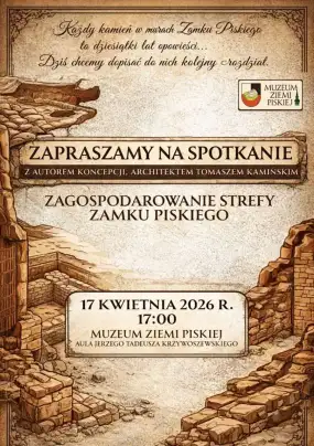 Nowy rozdział dla Zamku Piskiego. Spotkanie z architektem już 17 kwietnia