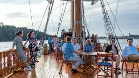 Krakowski teatr Komedia wystąpił na statku Chopin - zdjęcie 29