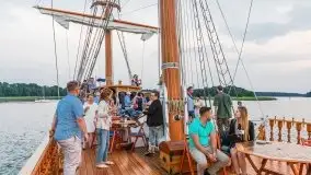 Krakowski teatr Komedia wystąpił na statku Chopin - zdjęcie 31