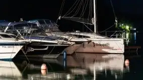 Zdjęcia nocne w porcie Ruciane Park - zdjęcie 23