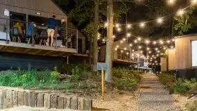 Zdjęcia nocne w porcie Ruciane Park - zdjęcie 19