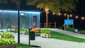 Zdjęcia nocne w porcie Ruciane Park - zdjęcie 14