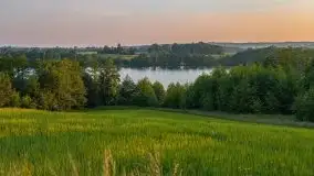 Zachód słońca w okolicach wsi Ublik - zdjęcie 3