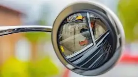 Zlot zabytkowych aut przy restauracji Nóż w wodzie w Mikołajkach - zdjęcie 8