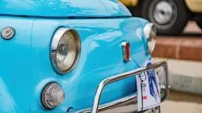 Zlot zabytkowych aut przy restauracji Nóż w wodzie w Mikołajkach - zdjęcie 23