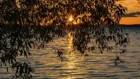 Zachód słońca nad jeziorem Dargin, wrzesień 2021 - zdjęcie 26