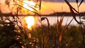 Zachód słońca nad jeziorem Kruklin, piękne te wrześniowe Mazury - zdjęcie 32