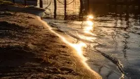 Zachód słońca nad jeziorem Bocznym, Tło Dla Mew, wrzesień 2021 - zdjęcie 17