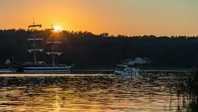 Zachód słońca nad jeziorem Mikołajskim z Chopinem w tle - zdjęcie 14