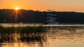 Zachód słońca nad jeziorem Mikołajskim z Chopinem w tle - zdjęcie 18