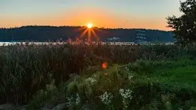 Zachód słońca nad jeziorem Mikołajskim z Chopinem w tle - zdjęcie 11