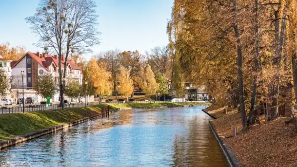 Kanał Łuczański w barwach jesieni, październik 2021 r. - zdjęcie 2