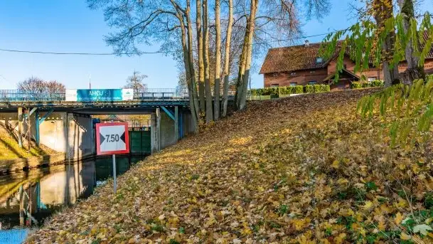 Jesienna i cicha śluza Guzianka I, Ruciane Nida - zdjęcie 8