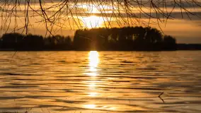 Wiosenny zachód słońca nad jeziorem Dejguny - zdjęcie 48