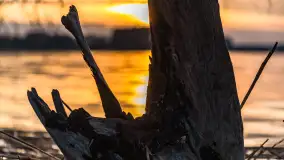 Wiosenny zachód słońca nad jeziorem Dejguny - zdjęcie 51