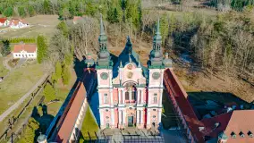 Święta Lipka z drona, marzec 2023 r. - zdjęcie 13