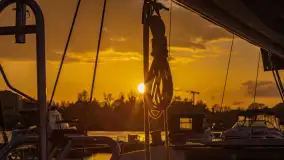 Zachód słońca w Mikołajkach, czuć sezon 2023 - zdjęcie 37