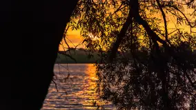 Zachód słońca nad jeziorem Dejgunek, lipiec 2023 r. - zdjęcie 11