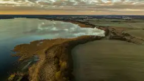 Wschód słońca nad jeziorem Dobskim, listopad 2023 r. - zdjęcie 54