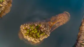 Wschód słońca nad jeziorem Wydmińskim, luty 2024 r. - zdjęcie 22