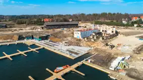 Nowy port nad jeziorem Święcajty w Koloni Rybackiej - zdjęcie 10