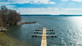 Nowy port nad jeziorem Święcajty w Koloni Rybackiej - zdjęcie 2