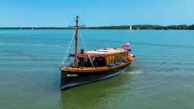 Melanie - replika parostatku, pływająca po Mazurach - zdjęcie 15