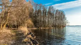 Jezioro Dargin przed zachodem słońca, marzec 2024 r. - zdjęcie 15