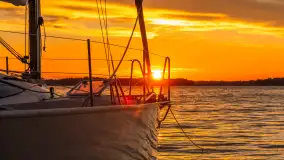 Zachód słońca w przystani Rajcocha, lipiec 2024 r. - zdjęcie 28