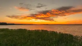 Zachód słońca w przystani Rajcocha, lipiec 2024 r. - zdjęcie 27