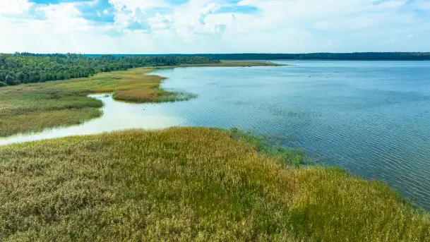 Kanał Jegliński z drona, wrzesień 2024 r. - zdjęcie 3