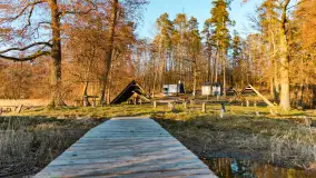 Zachód słońca nad Bindugą Zimny Kąt, marzec 2025r. - zdjęcie 18