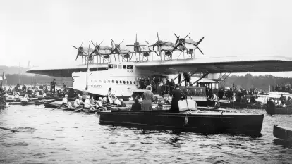 Przedwojenne zdjęcia jeziora Niegocin (niem. Löwentinsee)