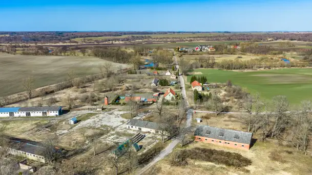 Ruiny pałacu w Mieduniszkach Wielkich, marzec 2026 r. - zdjęcie 6