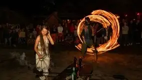 Zdjęcia: Ognisty pokaz ruchu i ognia w Tle dla Mew - zdjęcie 24