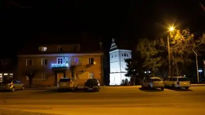 Styczniowe Wydminy bez śniegu w środku zimy