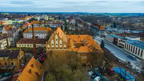 Kętrzyn w półmrokach lutego 2020