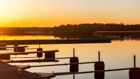 Piaski i jezioro Bełdany w marcowym słońcu - zdjęcie 34