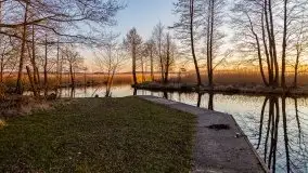 Kal i jezioro Mamry w marcowym słońcu - zdjęcie 10