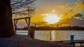 Tło Dla Mew i Marina Rydzewo w kolorach zachodu słońca - zdjęcie 25