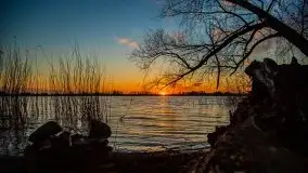 Zachód słońca nad jeziorem Kruklin - zdjęcie 10