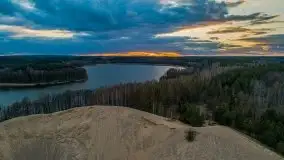 Zachód słońca nad jeziorem Jędzelewo, Stare Juchy - zdjęcie 47