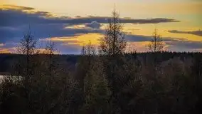 Zachód słońca nad jeziorem Jędzelewo, Stare Juchy - zdjęcie 18