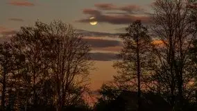 Zachód słońca nad jeziorem Ublik Wielki, maj 2020 r. - zdjęcie 53