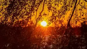 Zachód słońca widoczny z Grodzisko Święta Góra - zdjęcie 29