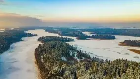 Zimowe Wydminy przed zachodem słońca, styczeń 2021 r. - zdjęcie 34