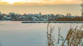 Zimowe Wydminy przed zachodem słońca, styczeń 2021 r. - zdjęcie 50