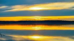 Zachód słońca nad jeziorem Jeziorowskie - zdjęcie 30