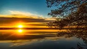 Zachód słońca nad jeziorem Jeziorowskie - zdjęcie 40