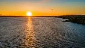 Zachód słońca nad jeziorem Niegocin - zdjęcie 19